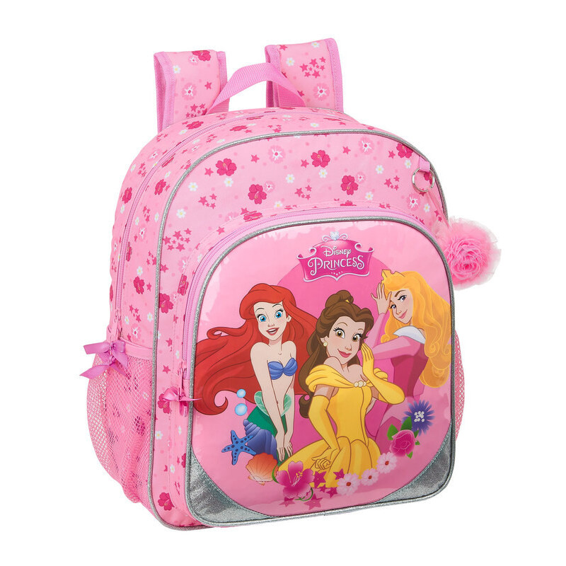 MOCHILA JUNIOR ADAPTABLE PRINCESS DISNEY "EXPRESS YOURSELF" SAFTA21 ENERO 612180640 38*32