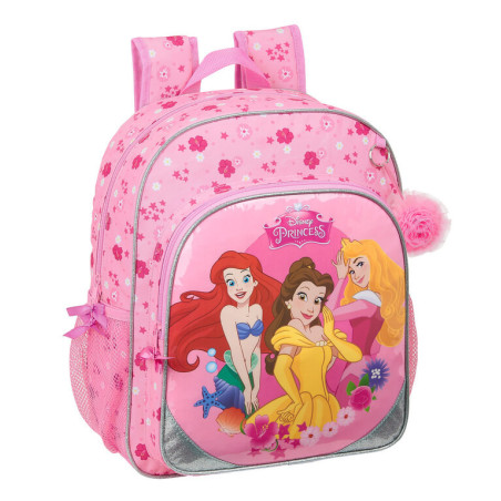MOCHILA JUNIOR ADAPTABLE PRINCESS DISNEY "EXPRESS YOURSELF" SAFTA21 ENERO 612180640 38*32