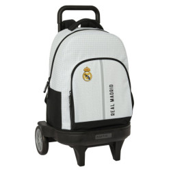 MOCHILA GDE. C/RUEDAS COMPACT EVOL. EXT. REAL MADRID 1ª EQUIP. 24/25 SAFTA25 ENERO 612454218