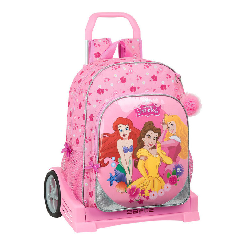 MOCHILA 180+CARRO EVOLUTION PRINCESS DISNEY "EXPRESS YOURSELF" SAFTA21 ENERO 612180860 42*33