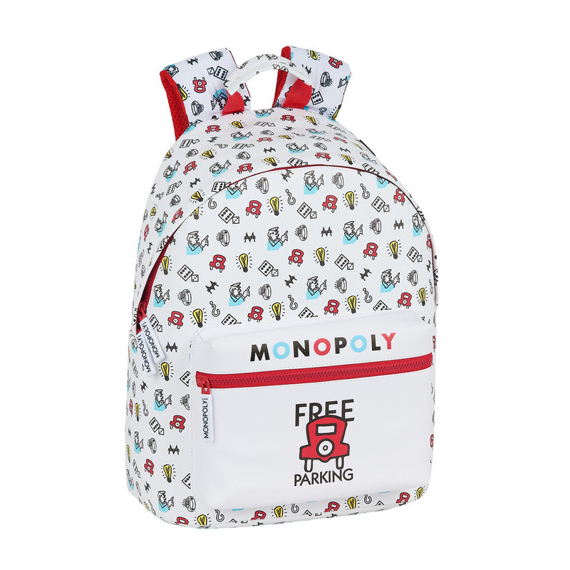 MOCHILA PORTATIL 14,1" FACIL LIMPIEZA MONOPOLY 622004819 41*31 SAFTA22