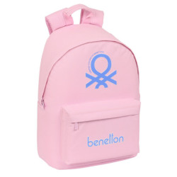 MOCHILA PARA PORTATIL 14,1" BENETTON "PINK" SAFTA23 ENERO 642314819