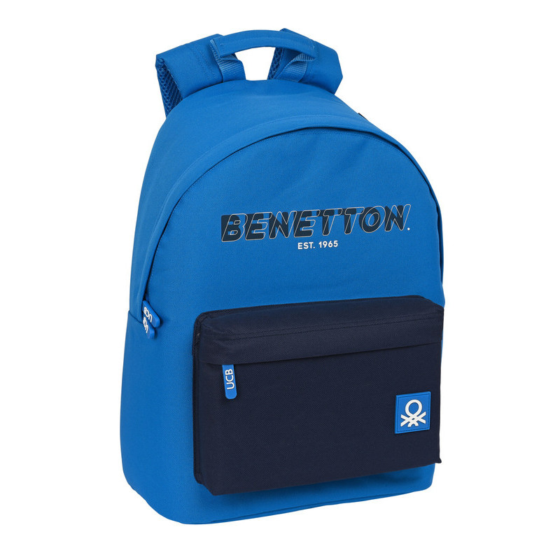 MOCHILA PARA PORTATIL 14,1" BENETTON "DEEP WATER" SAFTA23 ENERO 642313819
