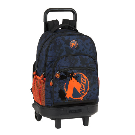 MOCHILA GRANDE C/RUEDAS COMPACT EXTRAIBLE NERF SAFTA21 ENERO 622005918
