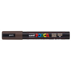 MARCADOR UNI-BALL POSCA PC-5M PUNTA REDONDA 1,8-2,5MM MARRON OSCURO -22- 300046000
