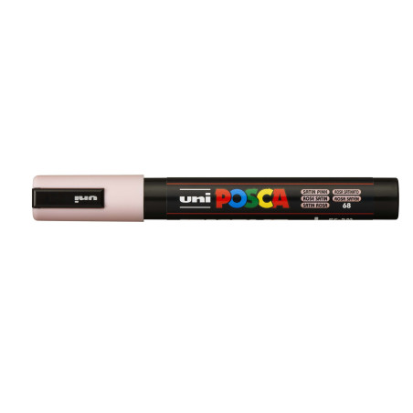 MARCADOR UNI-BALL POSCA PC-5M PUNTA REDONDA 1,8-2,5MM ROSA SATEN -68- 305185000