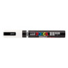 MARCADOR UNI-BALL POSCA PC-5BR BLANCO -1- PUNTA MEDIA SEMIFLEXIBLE 1-4MM