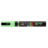 MARCADOR UNI-BALL POSCA PC-5BR VERDE CLARO -5- PUNTA MEDIA SEMIFLEXIBLE 1-4MM