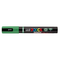 MARCADOR UNI-BALL POSCA PC-5BR VERDE -6- PUNTA MEDIA SEMIFLEXIBLE 1-4MM