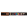 MARCADOR UNI-BALL POSCA PC-5BR MARRON -21- PUNTA MEDIA SEMIFLEXIBLE 1-4MM