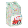 MOCHILA INFANTIL CON ASAS FACIL LIMPIEZA PREESCOLAR "GRANJA" SAFTA22 VAC 642292765