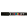 MARCADOR UNI-BALL POSCA PC-5BR NEGRO -24- PUNTA MEDIA SEMIFLEXIBLE 1-4MM