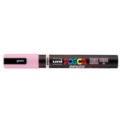 MARCADOR UNI-BALL POSCA PC-5BR ROSA CLARO -51- PUNTA MEDIA SEMIFLEXIBLE 1-4MM