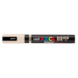 MARCADOR UNI-BALL POSCA PC-5BR BEIGE -45- PUNTA MEDIA SEMIFLEXIBLE 1-4MM