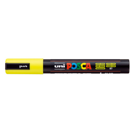 MARCADOR UNI-BALL POSCA PC-5M PUNTA REDONDA 1,8-2,5MM VERDE UVA -87- 319400000