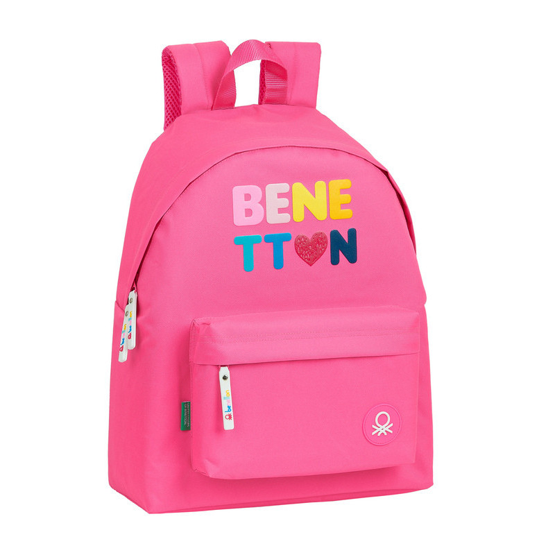 MOCHILA BENETTON "HEART" SAFTA21 ENERO 642116774 42*33