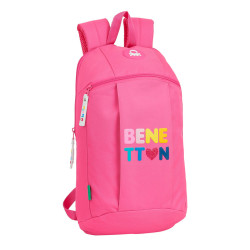 MINI MOCHILA BENETTON "HEART" SAFTA21 ENERO 642116821 39*22