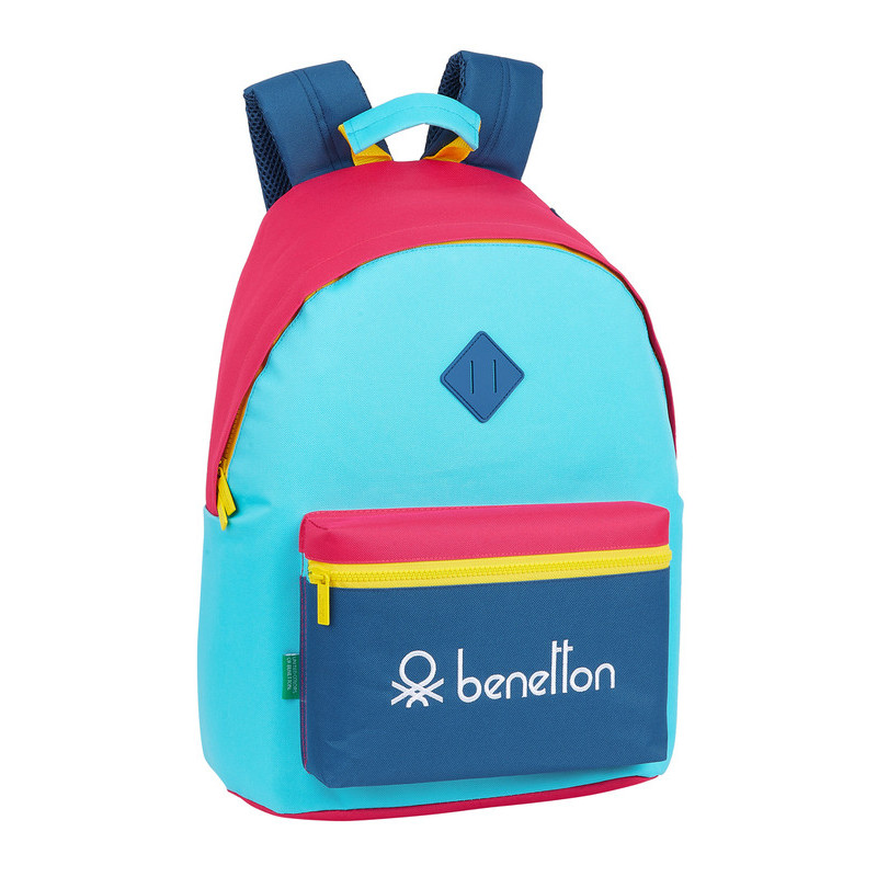 MOCHILA PARA PORTATIL 14,1" BENETTON "COLORINE" SAFTA21 ENERO 642117819 41*31