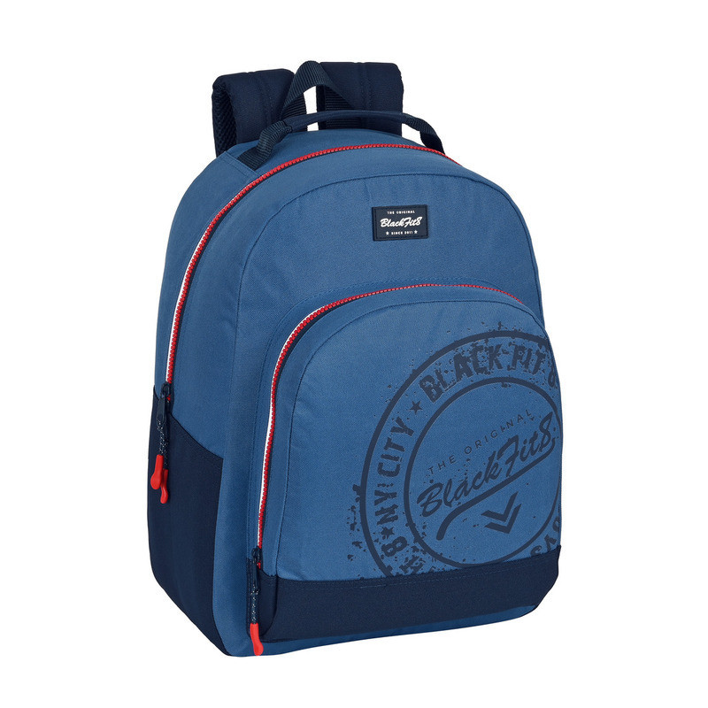 MOCHILA ADAPTABLE RECICLABLE BLACKFIT8 "STAMP" 642242305 42*32 SAFTA22