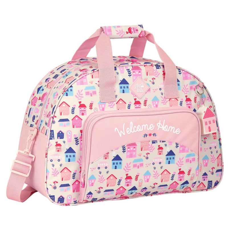 BOLSA DEPORTE GLOWLAB "WELCOME HOME" SAFTA21 ENERO 712133219 33*48