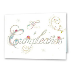 TARJETA FELICITACION CUMPLEAÑOS TURNOWSKI 46795 UNIDAD ARGU