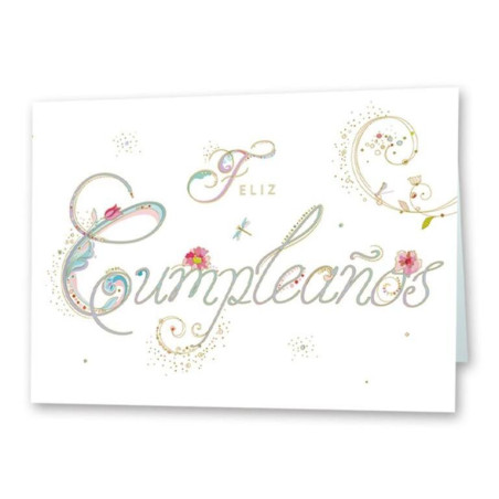 TARJETA FELICITACION CUMPLEAÑOS TURNOWSKI 46795 UNIDAD ARGU