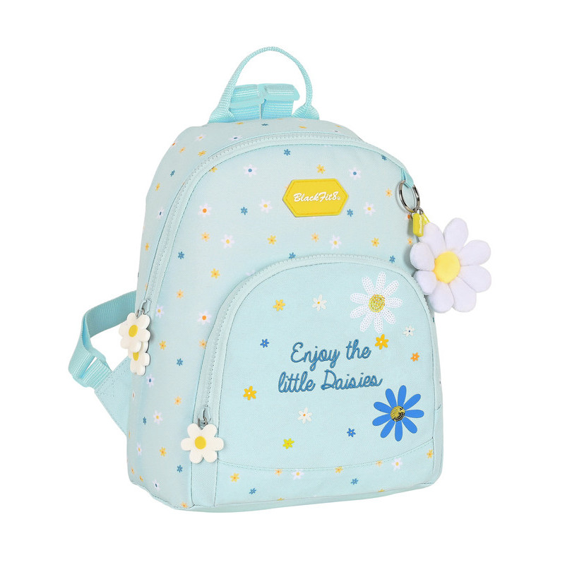 MINI MOCHILA RECICLABLE BLACKFIT8 "DAISIES" 642240846 30*25 SAFTA22