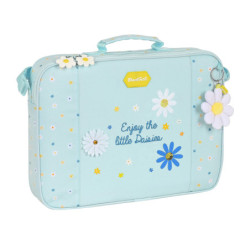 BANDOLERA EXTRAESCOLARES RECICLABLE BLACKFIT8 "DAISIES" 642240385 28*38 SAFTA22