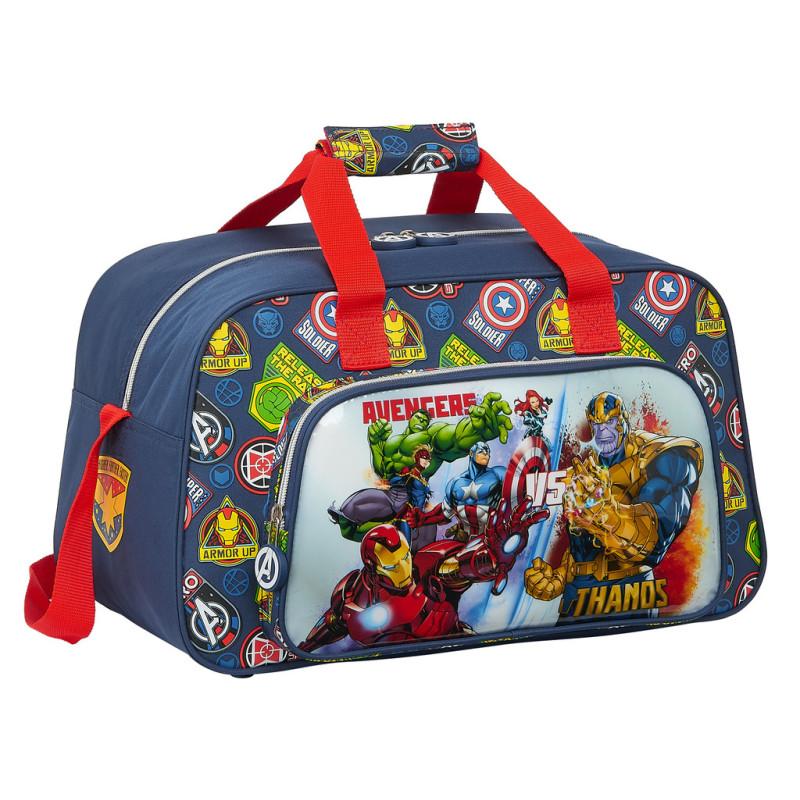 BOLSA DEPORTE AVENGERS "HEROES VS THANOS" SAFTA21 ENERO 712179273 24*40