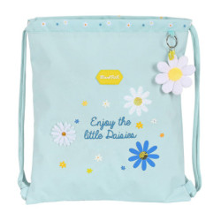 SACO PLANO RECICLABLE BLACKFIT8 "DAISIES" 642240196 40*35 SAFTA22