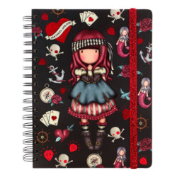 DIARIO GRANDE CON ANILLAS GORJUSS "MARY ROSE" SAFTA21 ENERO 767GJ05 20*24