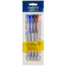 BOLIGRAFO CARIOCA SFERA RETRACTIL AZUL-ROJO-NEGRO-VERDE BLISTER 4U 41641