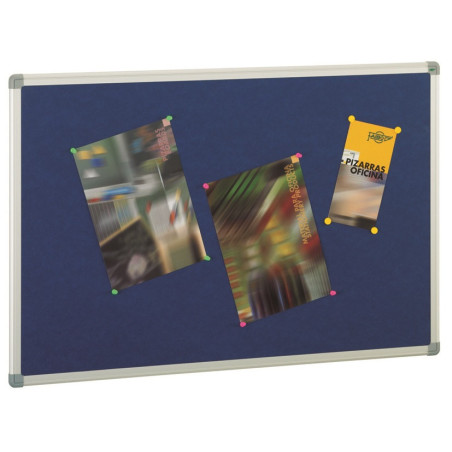 TABLEROS CORCHO TAPIZADOS MARCO ALUM. 60X90 NEGRO FAIBO 611T-2N