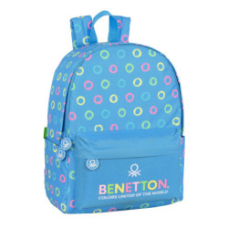 MOCHILA PARA PORTATIL 14,1" BENETTON "HOOP" 642214902 40*31 SAFTA22