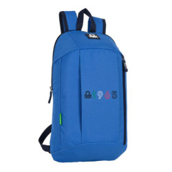 MINI MOCHILA BOLSILLO VERTICAL BENETTON "CLASSIC BLUE" 642213821 39*22 SAFTA22