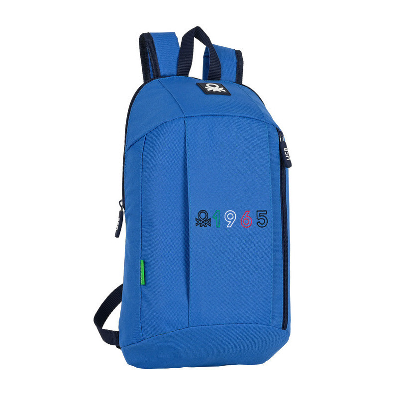 MINI MOCHILA BOLSILLO VERTICAL BENETTON "CLASSIC BLUE" 642213821 39*22 SAFTA22