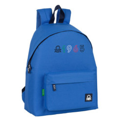 MOCHILA BENETTON "CLASSIC BLUE" 642213774 42*33 SAFTA22