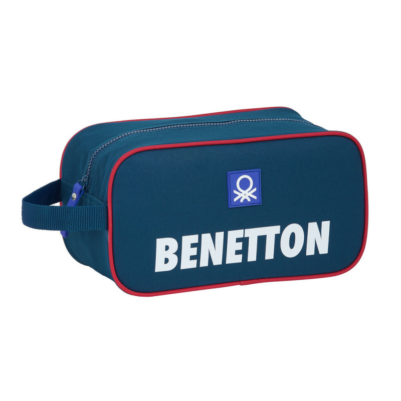 ZAPATILLERO MEDIANO BENETTON "NAVY" SAFTA21 ENERO 812106682 15*29