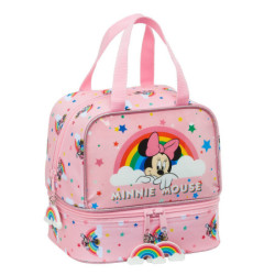 PORTAMERIENDAS MINNIE MOUSE RAINBOW SAFTA21 ENERO 812112040 20*20