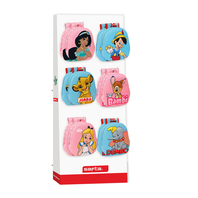 RELLENO EXPOSITOR 945 MOCHILAS 3D DISNEY SURT. SAFTA23 ENERO 642192912