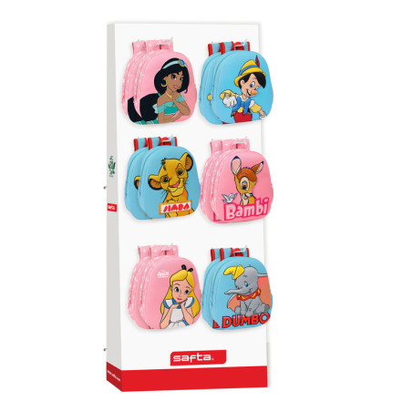 RELLENO EXPOSITOR 945 MOCHILAS 3D DISNEY SURT. SAFTA23 ENERO 642192912