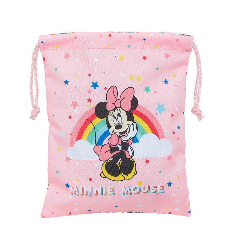 SAQUITO MERIENDA MINNIE MOUSE RAINBOW SAFTA21 ENERO 812112237 25*20