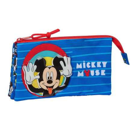 PORTATODO TRIPLE MICKEY MOUSE "ME TIME" SAFTA21 ENERO 812114744 12*22