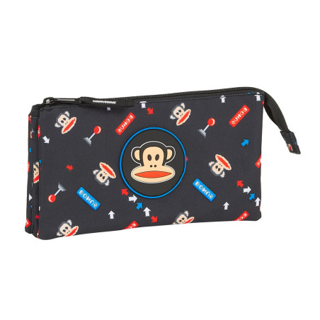 PORTATODO TRIPLE PAUL FRANK  "RETRO GAMER" SAFTA21 ENERO 812119744 12*22