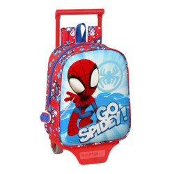 MOCHILA 232+CARRO 805 SPIDEY 642132280 28*22 SAFTA22