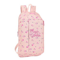 MINI MOCHILA BOLSILLO VERTICAL SAFTA "MAGIC GARDEN" 642128821 39*22 SAFTA22