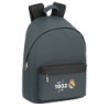 MOCHILA PARA PORTATIL 14,1" REAL MADRID "CARBON" 642102819 41*31 SAFTA22
