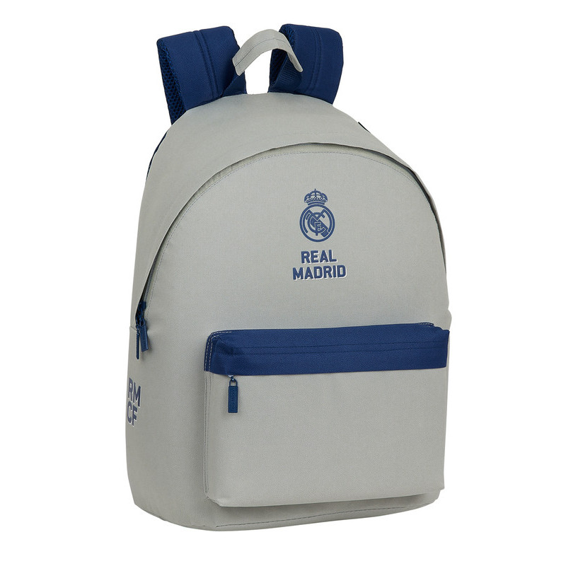 MOCHILA PARA PORTATIL 14,1" REAL MADRID "STONE" 642101819 41*31 SAFTA22