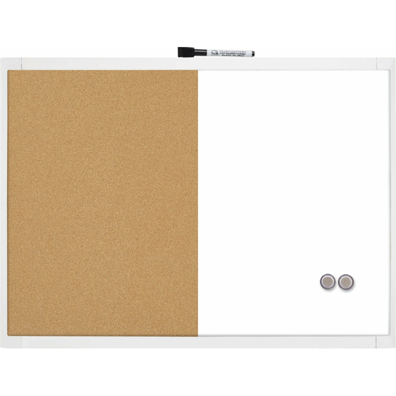 COMBO HOGAR  PIZARRA MAG.+TABLERO CORCHO 585X430MM COLORES SURTIDOS REXEL