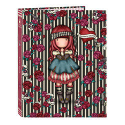 CARPETA FOLIO 4 ANI.MIXTAS GORJUSS "MARY ROSE" 522119067 33*26,5 SAFTA22